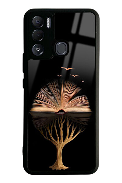 Spoyi Tecno Pova Neo Kitap Tasarımlı Glossy Telefon Kılıfı