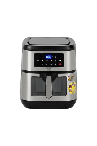 KRYPTON Double Heating Digital Air Fryer- KNAF6591/ 9.5 L