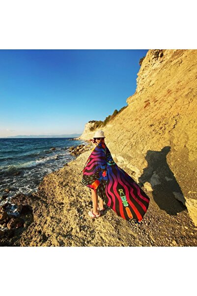 WANDER TAPESTRY Deep Mandala Pareo Kimono Şal Wander Bohem Duvar Örtüsü