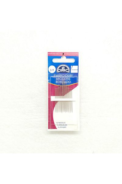 Dmc 1765- 2 Embroidery Needles - Needle Carving
