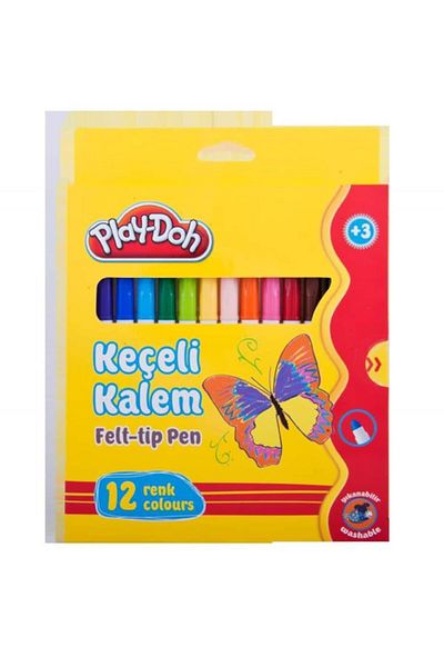 Play Doh Play-Doh Felted Pen Cardboard Box 5 mm 12 Colors Play-Ke007