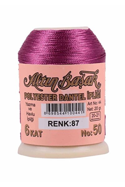 Altınbaşak Yazma Oya ve Dantel İpi No:87 Mor