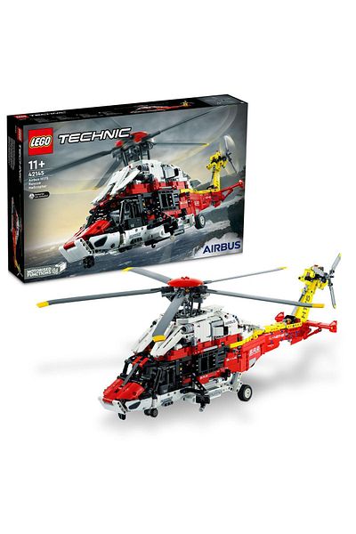 LEGO Technic Airbus H175 Rescue Helicopter 42145 - Toy Construction Set (2001 Pieces)