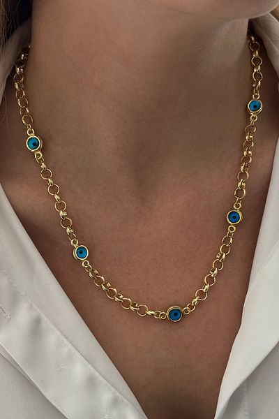 Trendy Butik الحنين قلادة عين الشر