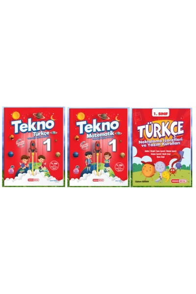 Kırmızı Beyaz Yayınları KIRMIZI BEYAZ YAYINLARI 1.SINIF 2.DÖNEM TEKNO TÜRKÇE ...