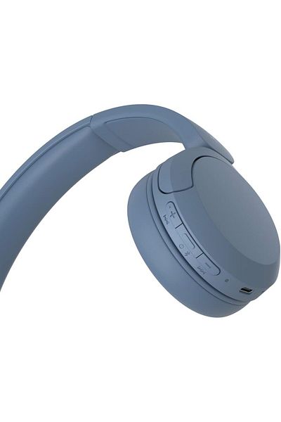 Sony WH-CH520 Wireless Headphones,  Multipoint Connection,  Blue, UAE Version - 1-Year warranty