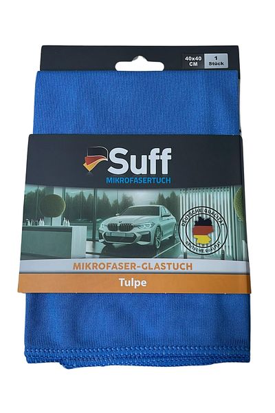 Suff Tulip Microfiber Glass Wiping Cloth 40 X 40 cm