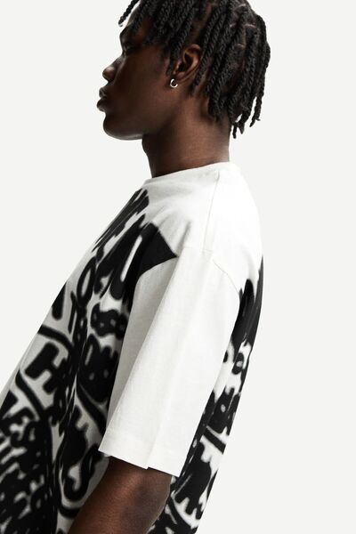 Bershka Short sleeve T-shirt with print