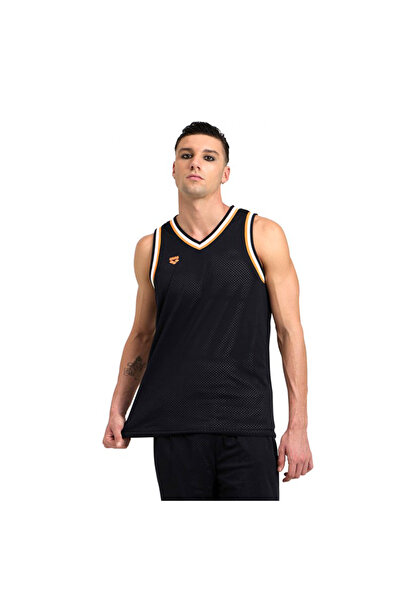 ARENA Μπλουζάκι 50th Tank Top Mesh αναστρέψιμο Unisex μαύρο casual στυλ 006219131