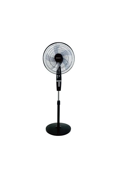 rebune Stand Fan with Digital Display and Remote Control, 3 Speed Settings 60W