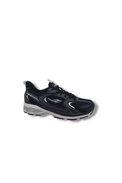 Lescon Orion 2 Unisex Black Running Walking Sneakers