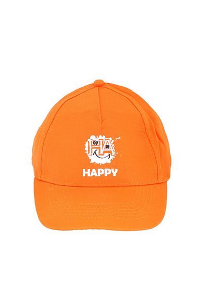 Biggdesign قبعة برتقالية من Moods Up Happy
