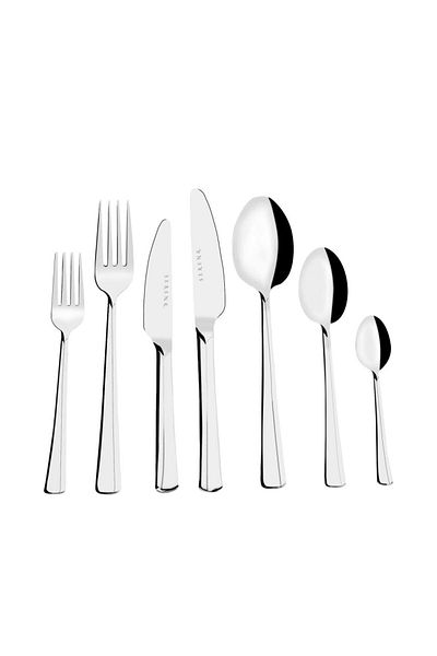 Serenk Paris Stahlgabel-Löffel-Messer-Set 42-teilig