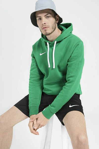 Nike Park Hoodie Green Men's Hooded Sweatshirt - Cw6894-302