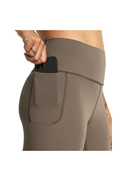 Under Armour Meridian Kadın Kahverengi Antrenman Tayt 1382522-200