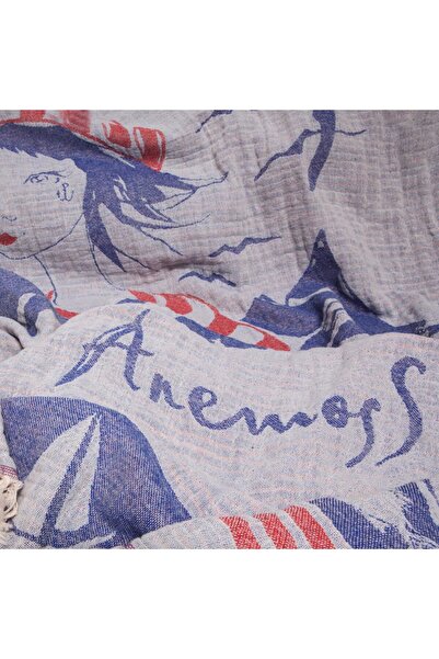 ANEMOSS Denizci Kız Peştemal 100x180 Cm