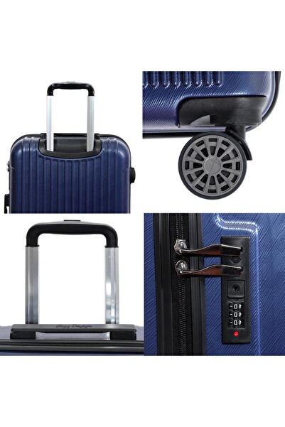 Biggdesign Ocean Lacivert Büyük Boy 28" Valiz