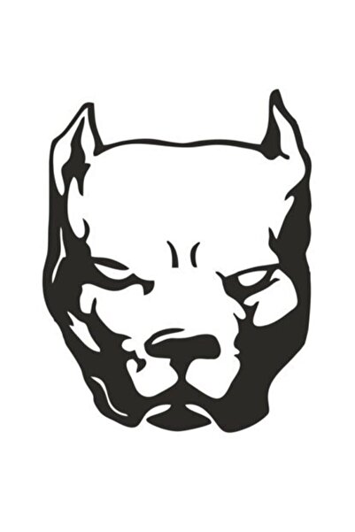 FARKSHP ملصق بيتبول 20 × 24 سم