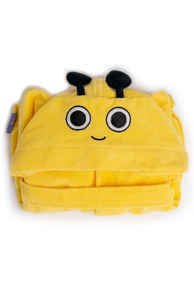 Milk & Moo Velvet dětský župan Bee Buzz Buzz Věk 2-4