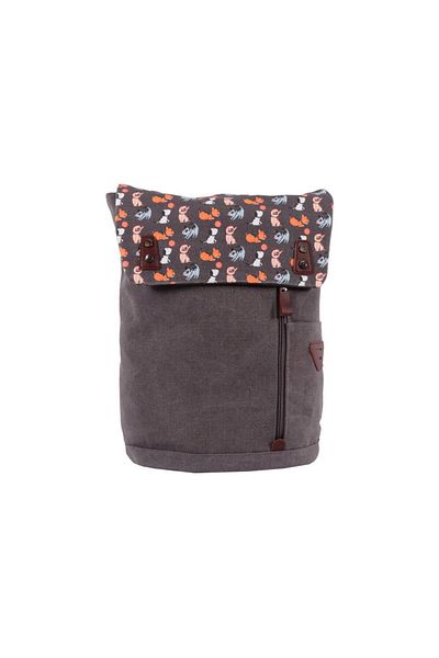 Biggdesign Gray Vintage Dogs Laptop Backpack