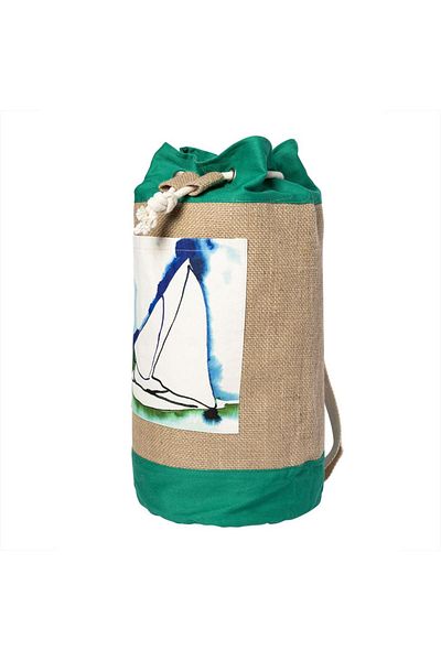 ANEMOSS Jutová taška Green Sail