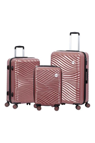 Biggdesign Roségold Moods Up 3-teiliges Kofferset
