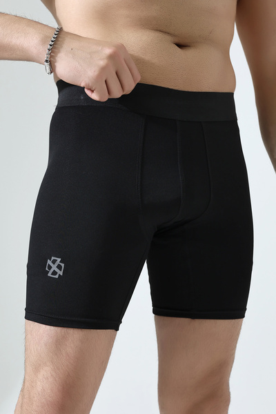 winmoda Short Men's Leggings / Men's Sportsman Short Leggings / Biker Leggings