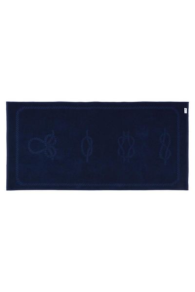 ANEMOSS Marineblaues 140 x 70 cm großes Strandtuch – Matrosenbinder
