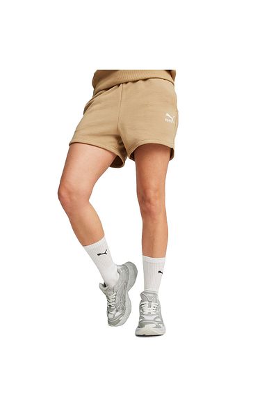 Puma Lepšie klasické dámske béžové šortky ležérneho štýlu62423683