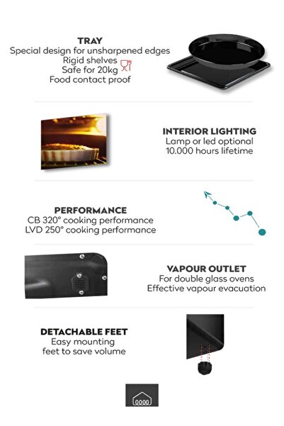 Badraig Electric Oven Turkish Premium 1300W Big Size 40L Silver