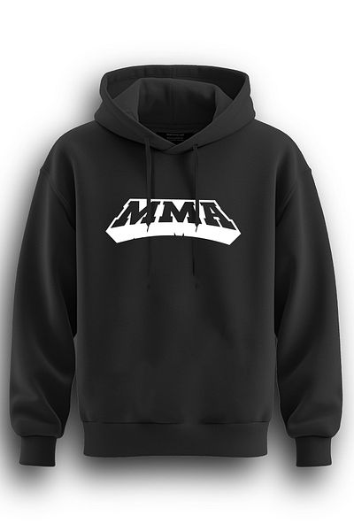 TOP GLORY Суитшърт с качулка и принт на гърдите MMA - 3-прежден суитшърт MMA4542