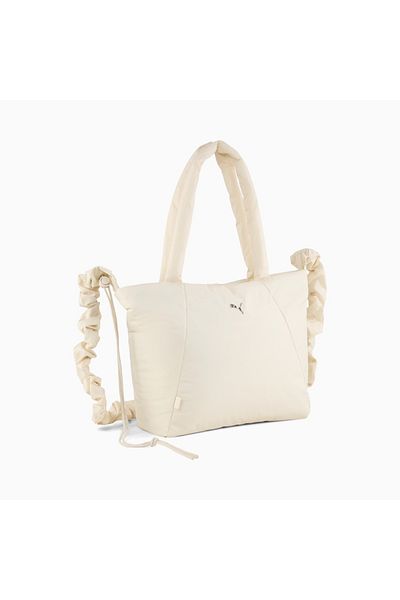 Puma Slouchy Women's Cream Shopping Bag ( 091444 -01)