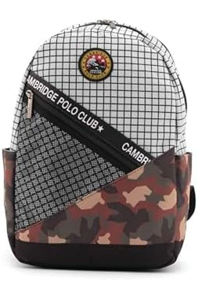 NcK Mm Polo Club Camouflage Unisex Backpack with Laptop Compartment