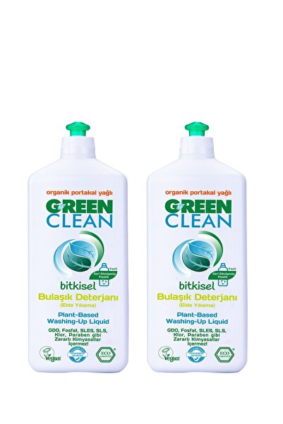 Green Clean Bulaşık Deterjanı 730 ml 2'li Set