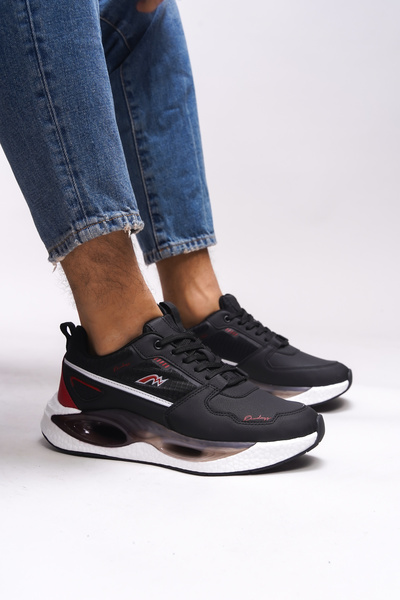 Rcn Pantofi sport pentru bărbați Meifaerd 00124875 Negru Roșu