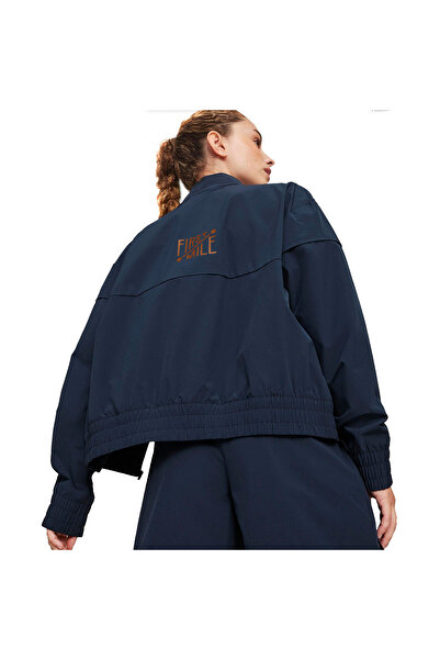 Puma W First Mile Kadın Mavi Koşu Ceket 52498114
