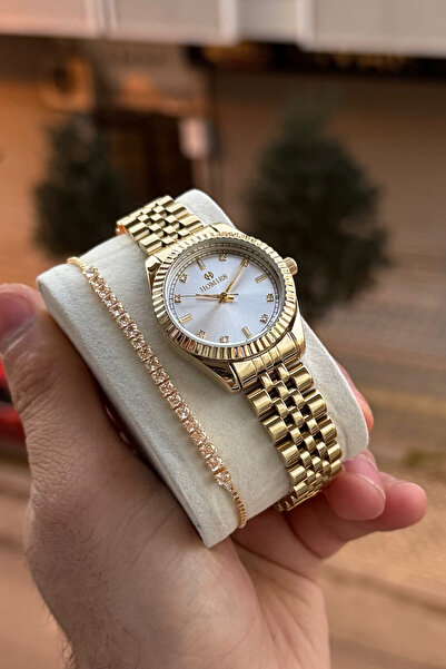 Homies KADIN KOL  Saat  KUTUSU VE BİLEKLİK