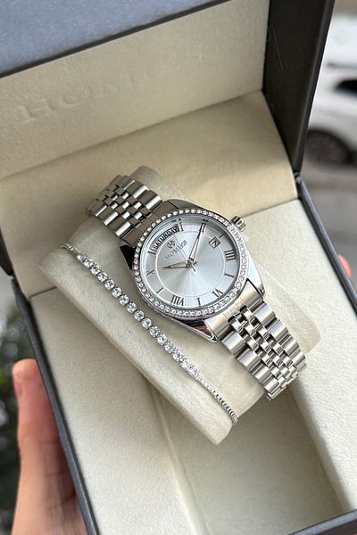 Homies Women's Arm Daily and Calendar Gift Box and Bracelet.Hm 2335635