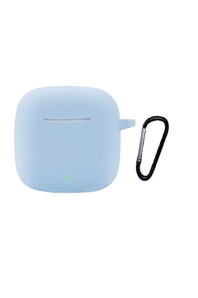 Gpack Huawei FreeBuds SE 3 Uyumlu Kılıf Mat Kancalı Silikon SF13 Mavi