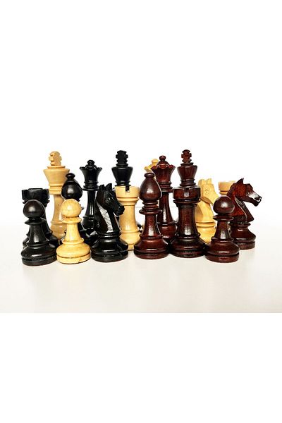 Kaplan El Sanatları Handmade Boxwood Wooden Chess Piece Special Horse Large 90mm