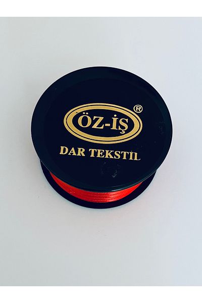 Öztürk Satin Ribbon 5mm X 100Meters. Color No: 310. Red. Pantone: 18-1660