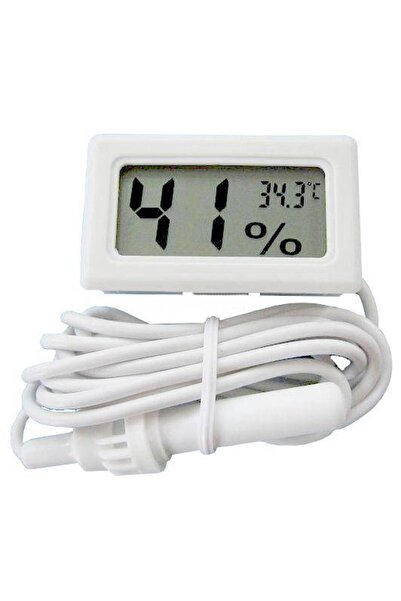 QBR Home Problu Dijital Isı ve Nem Ölçer Termometre Higrometre (oda, araba, kümes, buzdolabı vs)