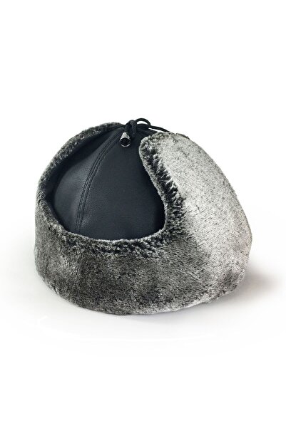 Shark Anatolia Pilot Furry Hat Snow Ski Black