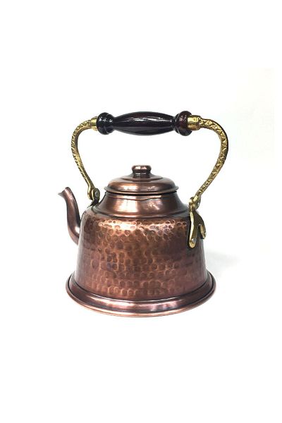 Shark Anatolia Maraş Antique Copper Teapot