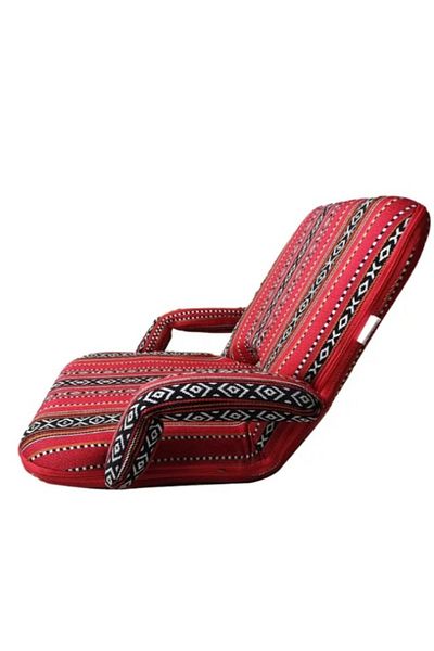 Cady One Foldable ground chair with adjustable back angle for camping and trekking