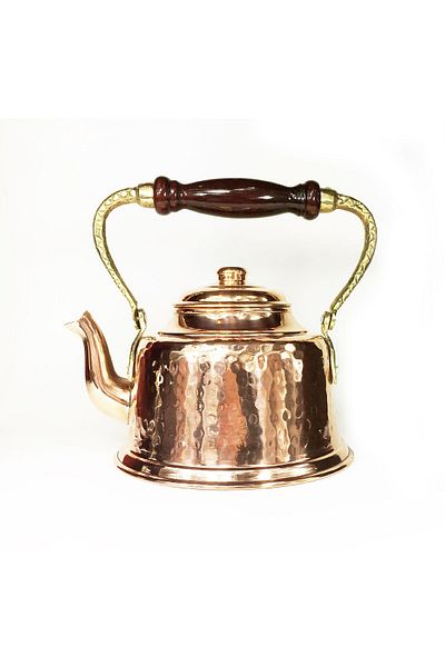 Shark Anatolia Maraş Copper Teapot