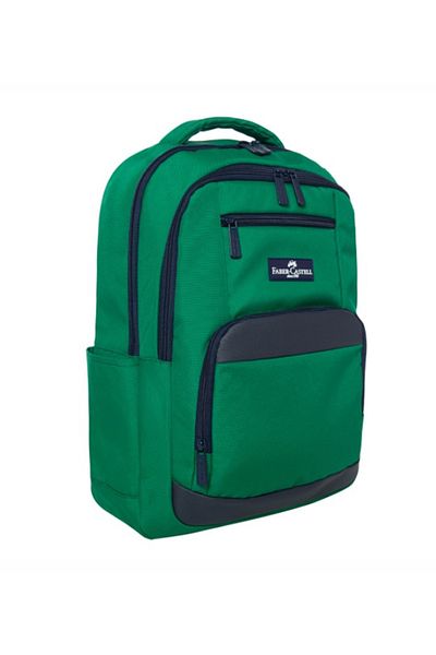 Faber Castell Travel Backpack Green School Bag