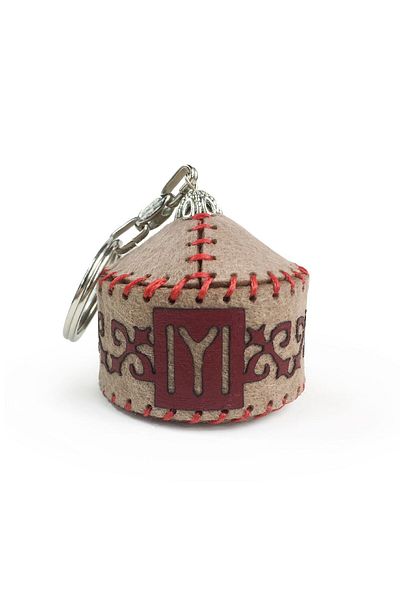 Shark Anatolia Oba Keychain Beige