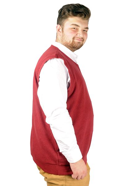 ModeXL Claret Red Ανδρικό πουλόβερ - Mode XL, Recycle Thessaloniki B21543