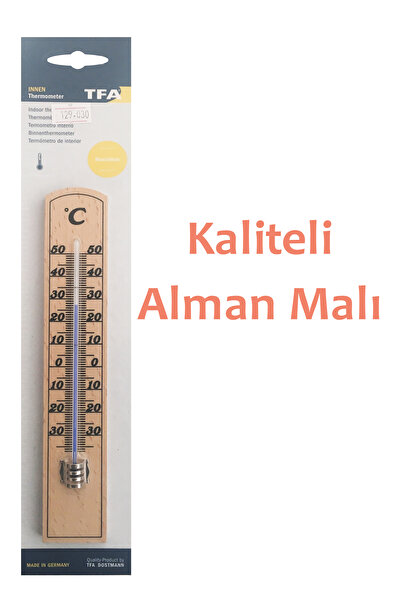 TFA Tahta Duvar Termometresi